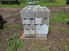 Pallet of Cement Blocks