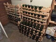 Everything you Need to Make Wine, Including Bottles, and Caps, Includes all Bottles, Racks, and Cork