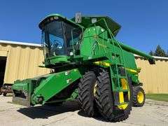 1999 John Deere 9510 Combine, 2wd, 3,279/4,588 Sep/Eng Hours, Maurer Hopper Extension, 3 Speed Hydro