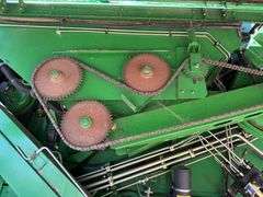 1999 John Deere 9510 Combine, 2wd, 3,279/4,588 Sep/Eng Hours, Maurer Hopper Extension, 3 Speed Hydro