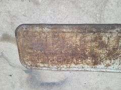 Gillette Tires – Batteries – Accessories Metal Sign, Approx 19” x 72”