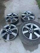 (4) 20” Ford 6 Bolt Wheels off 2012 Ford F-150, Has (1) 275/55R20 Hankook Tire