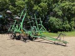 2007 Summers 36.5’ Chisel Plow, Summers 3 Bar Coil Tine Harrow, No Cracks or Welds, SN: F0116