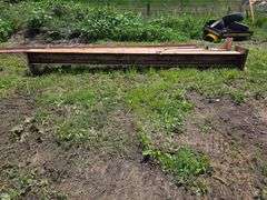 Beams for Overhead Crain, 2 Vertical and 1 Horizontal, Verticals are 10” I Beams and Measure 10” x 1