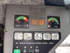 Bobcat S300 Turbo Skidloader, 12-16.5 Tires, Power Bob-Tach, Aux Hyd, A/C, Gold Package, Hand and Fo