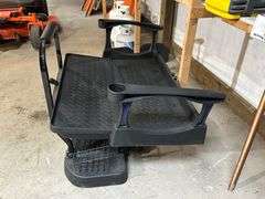 Back Seat for Golf Cart, Appears Nearly New