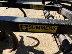 2007 Summers 36.5’ Chisel Plow, Summers 3 Bar Coil Tine Harrow, No Cracks or Welds, SN: F0116