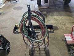 Hand Cart Turned to Acetylene Cart with Gauges and Torch, *Must be Picked Up By Friday, July 25th. N