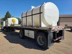 1994 Transcraft 48' Spread Axle Water Trailer, Air Ride, (2) 2,350 Gallon Tanks, 11R24.5 on All Alum
