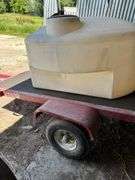 2 Wheel Trailer with 200 Gallon Poly Tank
