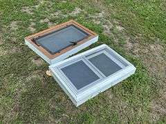 (2) 18” x 27” Windows, Buying All for One Money