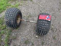 Rear Axle off of Honda 90 3 Wheeler, 1973 Honda ATC90 Original Owners Manual