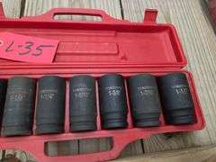 Tekton ¾” Impact Sockets, 1” – 1 ½”