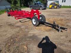 Industires America 825 – 10 Bale Wagon, Tricycle Front, 445/50R22.5 Rear Tires, 235-80R16 Fronts, Ex