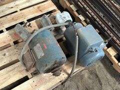 3hp Electric Motor, 220V and 2nd One is Locked Up