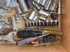 Assorted Tools, including: wrenches, sockets, allen wrenches, and more