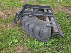 Scraper Skid Loader Quick Attach, 7’6” Wide