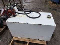 Fuel Tank, with 12V Pump, 45”x24”x24”