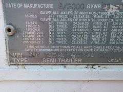 2001 Utility 38’ Enclosed Water Trailer, (4) 1500 Gallon Tanks, (2) 30 Gallon Inductors, Honda GX160