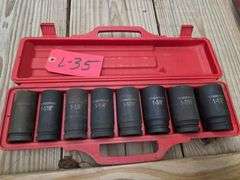 Tekton ¾” Impact Sockets, 1” – 1 ½”