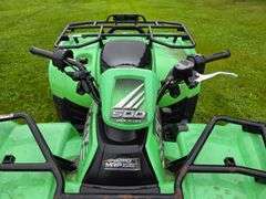 Arctic Cat 500 ATV, 4x4, Independent Rear Suspension, 2” Receiver, Rear Bumper, 4,534 Miles, Front W
