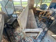 Church Pew, 10’6” Wide, Needs Some Repair