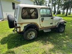 1986 Jeep CJ7, 2 Door, 4x4, 6 Cylinder, 4 Speed Manual Transmission, 143,058 Miles, Has Not Been Ran
