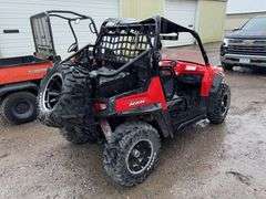 2008 Polaris RZR 800, 1/2 Windshield, Spare Wheel, Winch, Soft Top, Toolbox, 131.4 Hours, 1548 Miles