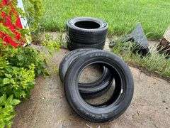(4) 225-65R17 Used Tires, Buying All for One Money