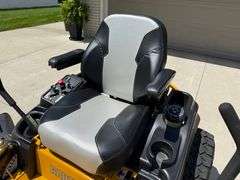 Hustler Raptor SDX 60” Zero Turn Lawn Mower, 197 Hours (hours will go up slightly), Front Suspension