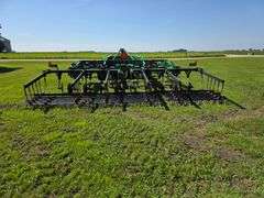 2016 John Deere 2730X 18’ Combination Ripper, 9 Shank, Remlinger 5 Bar Spike Tooth Harrow, Single Po