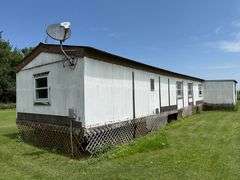 1982 14x68 Single Wide Mobile Home to Be Moved, Tin Roof, Stove, Fridge, 3bed/1bath, Has Been Winter