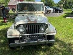 1986 Jeep CJ7, 2 Door, 4x4, 6 Cylinder, 4 Speed Manual Transmission, 143,058 Miles, Has Not Been Ran