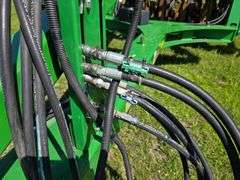 2016 John Deere 2730X 18’ Combination Ripper, 9 Shank, Remlinger 5 Bar Spike Tooth Harrow, Single Po