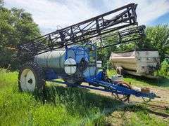Flexcoil New Holland SF 115 Sprayer, 90’ Boom, 1,500 Gallon Tank, Wash Tank, Hand Spray Gun, Ace PTO