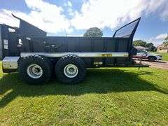 Myers VB750 Manure Spreader, Vertical Beater, Large 1000 PTO, Hydraulic Slop Gate, 16:00 x 20 Tires,