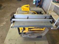 DeWalt Model DW745 10” Table Saw with Stand, *Must be Picked Up By Friday, July 25th. No Exceptions!