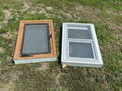 (2) 18” x 27” Windows, Buying All for One Money