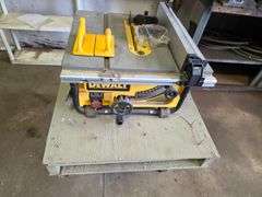 DeWalt Model DW745 10” Table Saw with Stand, *Must be Picked Up By Friday, July 25th. No Exceptions!