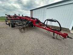 2010 Case IH 870 EcoloTiger Disk Ripper, 7 Shank, with 5 Bar Harrow, Approx 14’ Wide, SN: 041951