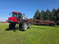 2011 Case Patriot 4420 Self Propelled Sprayer, 3,066 Hours, 120’ Booms, 1,200 Gallon Stainless Steel