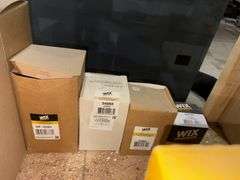 Assortment of (49) Filters, All New In Box, Fuel, Coolant, Hyd, Engine Oil, (6) Filter Interchange C