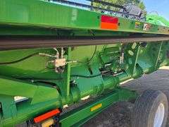 2014 John Deere 640FD 40’ Flex Draper, Flip Reel, Dual Knife Drive, Poly Tine Pickup Reel, Comes wit