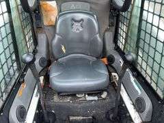 Bobcat S300 Turbo Skidloader, 12-16.5 Tires, Power Bob-Tach, Aux Hyd, A/C, Gold Package, Hand and Fo
