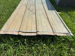 (10) 12’ Sheets of Used Metal, Buying All for One Money