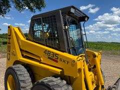Gehl 4835 SXT Turbo Skid Loader, 985 Hours, Radio, Heat, Auxiliary Hydraulics, Quick Attach, New Buc