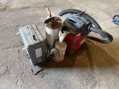 Shop Vac, Milkhouse Heater, Plastic Sheeting