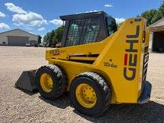 Gehl 4835 SXT Turbo Skid Loader, 985 Hours, Radio, Heat, Auxiliary Hydraulics, Quick Attach, New Buc
