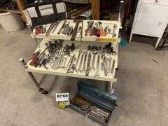Toolbox with Tools, GFCI with cord, *cart not included