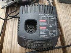 Craftsman 5 1/2" Circular Saw and 1/2" Drill, 19.2V with Charger, *No Batteries